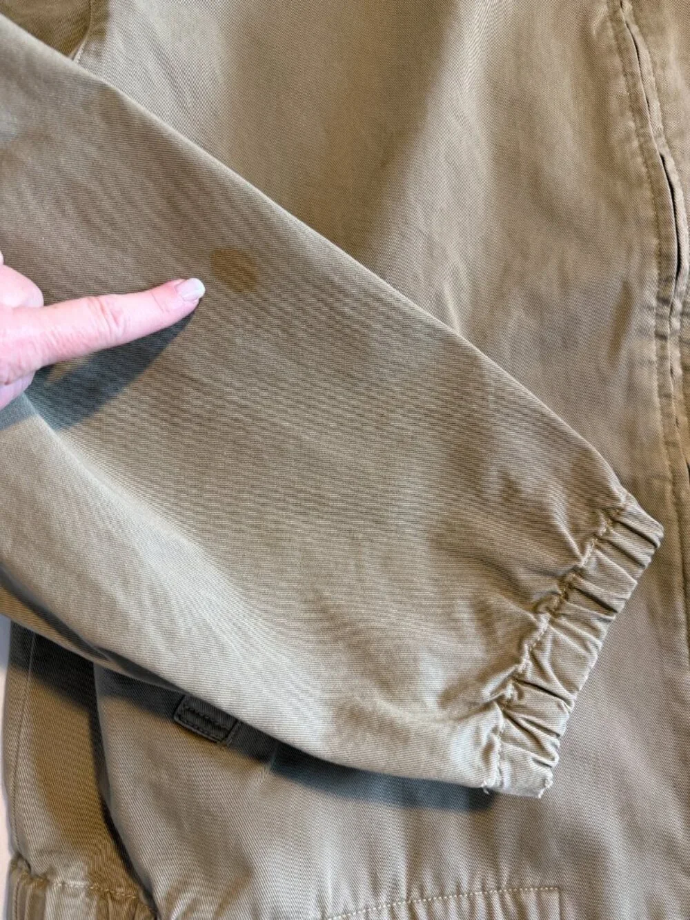 Vintage 80s POLO RALPH LAUREN Khaki Tan Harrington Jacket XL